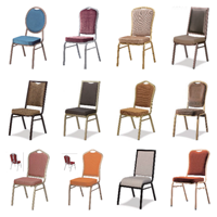 Collection de tabourets de bar rembourrés avec dossiers pour projets hôteliers, de restaurants, de comptoirs et de salons