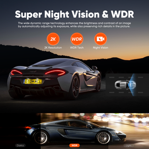 Lingdu D100 lái xe Video Recorder Hot Bán 2K Dash Cam xây dựng-in <span class=keywords><strong>wifi</strong></span> <span class=keywords><strong>gps</strong></span> xe hộp đen - Product Image 6