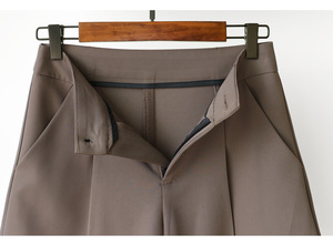 Thời Trang Phụ Nữ Phù Hợp Với Quần <span class=keywords><strong>Short</strong></span> Kinh Doanh Làm Việc Văn Phòng Voan Ngắn Quần Chân Rộng Một Dòng Giản Dị Của Phụ Nữ Quần <span class=keywords><strong>Short</strong></span> - Product Image 3