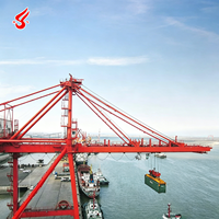 Grue de conteneurs de type STS de haute qualité, 51 tonnes, 65 tonnes, 75 tonnes, grue marine embarcadère, grue de levage de conteneurs en bord de quai