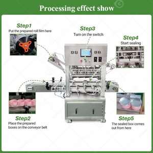 Máquina Selladora Automática Multicabezal para Tapas de Aluminio de Envases de PET con Sellado Térmico y Doble Cabezal - Product Image 5