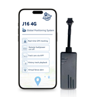 Mini traceur GPS J16, détection ACC à distance, fonction coupure de carburant, plateforme en ligne, application Android iOS pour voiture et moto