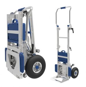 Zelf Loader Truck Mini Load Carrier Klim En Lifting Trappen Transporter Wielen Trap Bagage Lift Power Kruiwagen Movers - Product Image 1