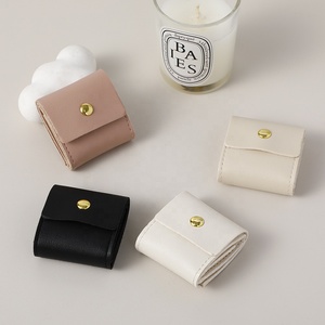PUPPYSEW 22.5*5cm PU Leather Jewelry organizer Handmade Jewelry Bags Jewelry Packaging Pouch Custom logo - Product Image 2