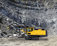 DH947A-A Machine de forage minière DTH intégrée de marque réputée LIUGONG avec compresseur d'air intégré