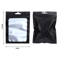 Sacs d'emballage PE refermables personnalisés pour barrière en plastique mylar d'emballage de paquet de feuille d'aluminium pour les grains de café et les aliments anti-odeurs Zip Lo