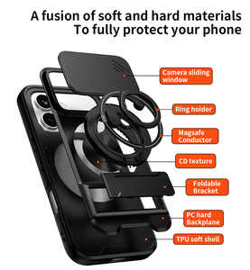 Coques de téléphone portable robustes avec aimant pour <span class=keywords><strong>Honor</strong></span> 600 500 400 200 X9d X9c X9b X9a X9 X8d X8c X8b X8a X8 X7e X7d X7c X7b X7a - Product Image 6