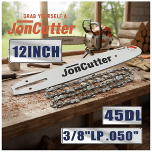 Catena per motosega da 12 pollici 3/8 LP .050 45DL e barra guida per motosega Prowler Puppy G2500, ad alte prestazioni per un taglio efficiente - Product Image 3