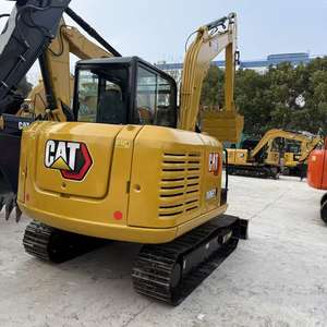 Mini-excavatrice sur chenilles Caterpillar Cat306E2 d'occasion, 6 tonnes, moteur neuf, modèle 2024, pompe hydraulique MOOG, 1 an de garantie après-vente - Product Image 4