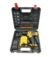 Perceuse-visseuse sans fil 21V de haute qualité, moteur sans balais, mandrin 10mm, vitesse variable, batterie Li-ion, OEM