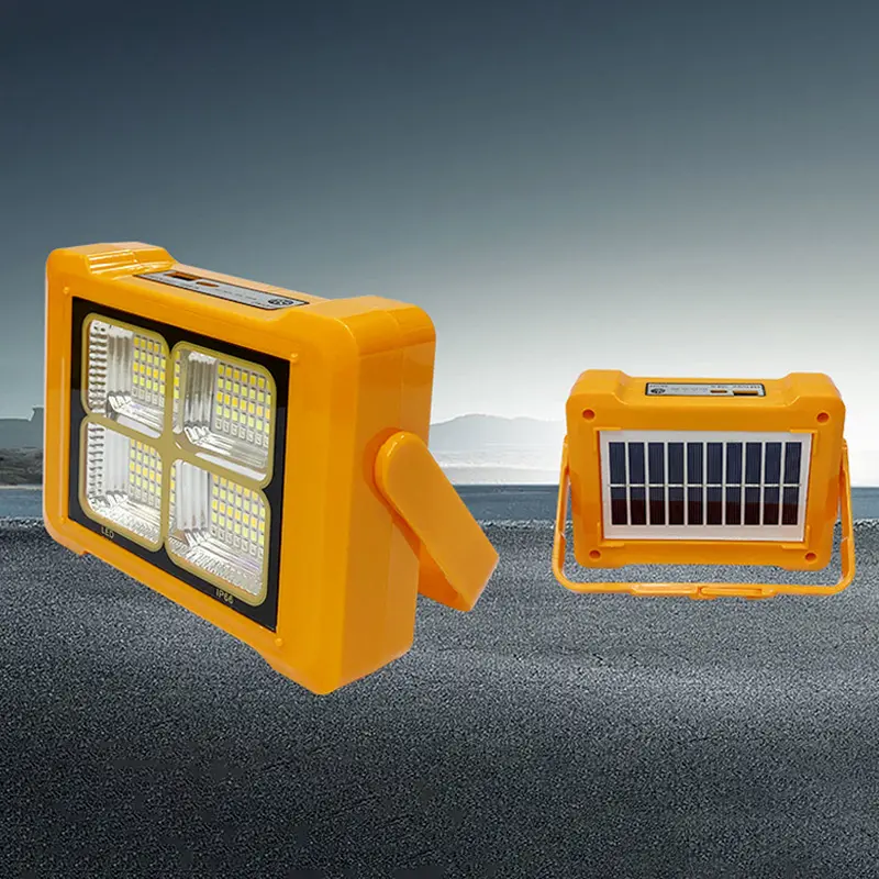 Güneş enerjili açık hava aydınlatması taşınabilir ip65 kapalı ve açık ultra parlak usb güneş şarj edilebilir hafif led kamp lambası