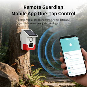 <span class=keywords><strong>Sensor</strong></span> de <span class=keywords><strong>Movimiento</strong></span> Infrarrojo PIR Solar Inteligente PGST Tuya Smart Life, Sirena, Bocina, Seguridad para el Hogar, Protección Exterior Impermeable - Product Image 6