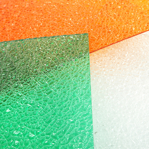 Professionele Fabricage Pc Kunststof Paneel Clear 6Mm 8Mm 10Mm Polycarbonaat Massief Reliëfblad - Product Image 2