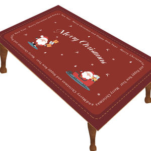 <b>Christmas</b> Leather Table <b>Mat</b> 30x60 Cm Waterproof PVC Rectangle Placemat Festival Pattern Home Decor For Holiday Dinner - Product Image 5