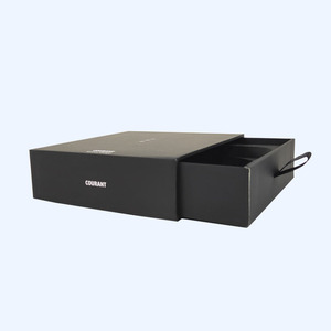 Boite d'emballage personnalisée en carton avec tiroirs coulissants, petit papier artisanal personnalisé, idéale pour <span class=keywords><strong>cadeau</strong></span>, BK05B - Product Image 2