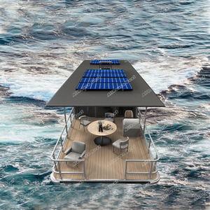 Bateaux pontons <span class=keywords><strong>en</strong></span> aluminium <span class=keywords><strong>de</strong></span> luxe <span class=keywords><strong>de</strong></span> petite taille, mini, remorquables, maisons flottantes <span class=keywords><strong>de</strong></span> luxe à vendre, maison flottante - Product Image 5