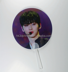 Éventail à main Kpop en plastique 3D, design mignon, best-seller, cadeau souvenir pour animaux de compagnie - Product Image 6