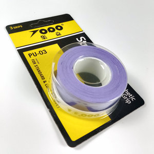Jiyi PU-03 Bande adhésive pour raquette de badminton et de tennis, antidérapante, en polyuréthane, enveloppement de la poignée, 102 mm - Product Image 4