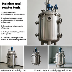 خزان من الدرجة الغذائية من Metaltankfly SS304 مع عرض مقياس الضغط للفنادق بأسعار تنافسية - Product Image 2