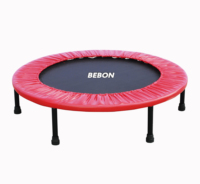 Jouets d'intérieur pour enfants, motif visage souriant, trampoline, petit trampoline