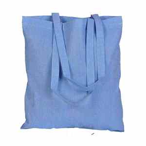 Hot Sale Shopping School Work Travel Gym Reusable Multi-Color Recycled Cotton Canvas <b>Bag</b> With Long Handle - Product Image 5