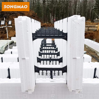 SONGMAO Vente d'Usine Blocs de Coffrage Isolants en Béton EPS de Conception Moderne (ICF) – Panneaux de Béton