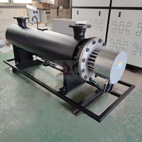 Calentador Eléctrico de Circulación de Alta Temperatura de 300kw, 500kw, 600kw, Precio de Fábrica, Tubo de Calentamiento de Acero Inoxidable, Control de Temperatura