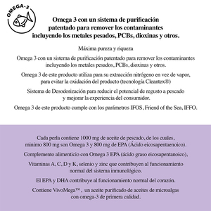 Capsules de suppléments alimentaires OEM Active <span class=keywords><strong>Omega</strong></span> <span class=keywords><strong>3</strong></span> Immune Support Softgels 1500mg 60 perles - Product Image 4