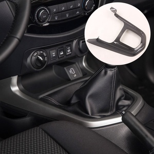 For Navara NP300 2015-2020 Carbon Fiber Color Full <b>Interior</b> <b>Accessories</b> Dash Trim Kit Cover - Product Image 6