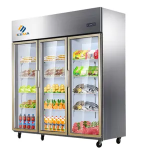 1350L Commercial Refrigerator Commercial Upright Freezers For Restaurant