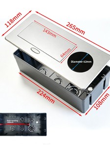 Escritorio Empotrado de Aluminio con Carga Inalámbrica y WIFI Integrado para Oficinas y Mesas de Trabajo - Product Image 3
