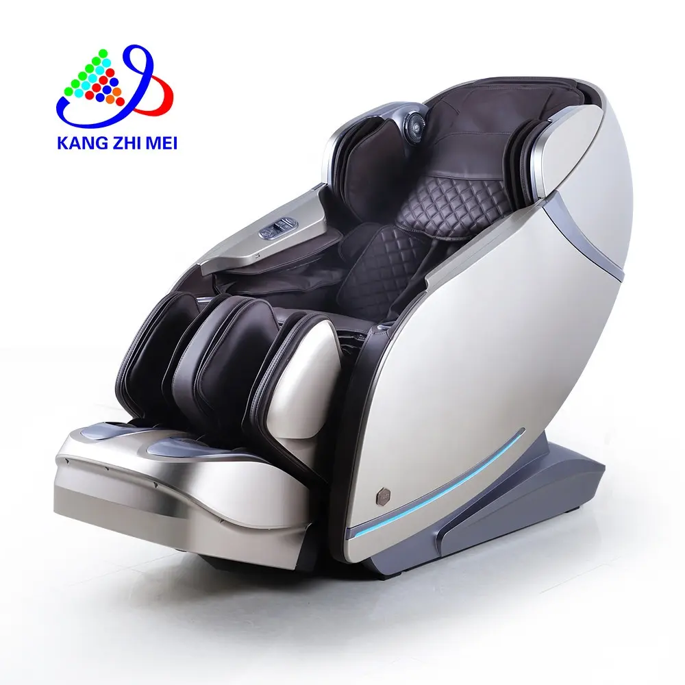 Luxus Home Fuß Ganzkörper Elektro 3D AI Smart Automatik Thai Stretch SL Track Schwerelosigkeit Shiatsu 4D Massage stuhl