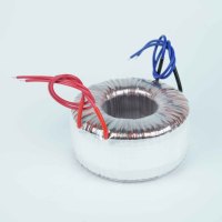 Transformateur de puissance toroïdal rond à double enroulement 800VA 120V vers 48V 60Hz QZ Cuivre Monophasé pour onduleur solaire et système éolien