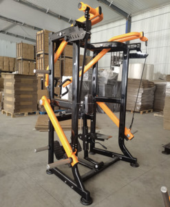 Appareil de musculation professionnel à charge de plaques en acier pour exercices de dos et de bras, machine à ramer - Product Image 3