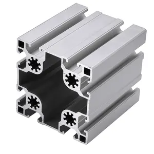 Bingkai aluminium anodized industri slot 9090 v pabrikan ekstrusi aluminium teranodisasi