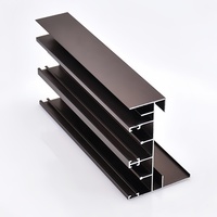 Profil de fenêtre en aluminium professionnel Profilé en aluminium extrudé pour fenêtres Section de matériau de cadre de porte
