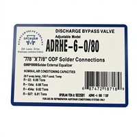 Vanne de dérivation de gaz chaud pour compresseur de réfrigération SPORLAN ADRHE-6-0/80 avec garantie d'un an 3kg