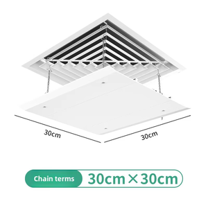 <span class=keywords><strong>Déflecteur</strong></span> <span class=keywords><strong>d</strong></span>'<span class=keywords><strong>air</strong></span> carré pour <span class=keywords><strong>climatisation</strong></span> centrale, bouclier de flux <span class=keywords><strong>d</strong></span>'<span class=keywords><strong>air</strong></span>, capot de guidage et <span class=keywords><strong>déflecteur</strong></span> de sortie pour unités montées au <span class=keywords><strong>plafond</strong></span> - Product Image 5