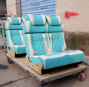 Asiento Multifuncional AutoLiuMa L006S para Camioneta, se Convierte en Cama, Cuero Premium Impermeable, Edición Ejecutiva para <span class=keywords><strong>Mercedes</strong></span> Sprinter, Venta al Por Mayor - Product Image 4