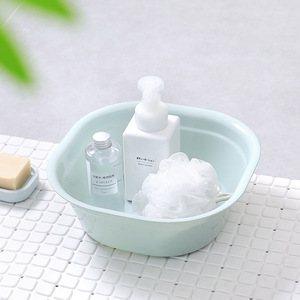 Thickened Plastic Washbasin Small Pink Irregular Shape Multifunctional For Baby Student Dormitory Kitchen Use - Product Image 4