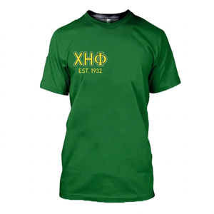 Chi Eta Phi Sorority Broderie T-shirt Femme | XHO Sorority Brodé Dames T-shirt en coton personnalisé - Product Image 1