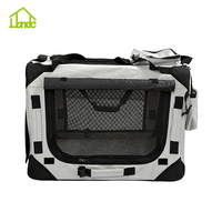 Mochila transportadora de mascotas con ruedas, plegable, clásica, de malla transpirable, con cremallera, aprobada por aerolíneas, para perros y gatos.