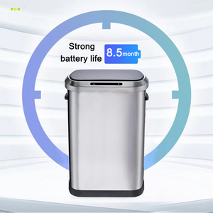Chất Lượng Hình Chữ Nhật Touchless Thùng Rác Có Thể Lớn Chuyển Động Cảm Biến Thùng Rác Có Thể Hộ Gia Đình Thùng Rác Có Thể Tự Động - Product Image 2