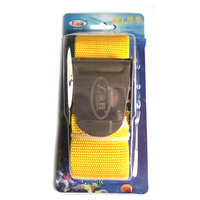 Ceinture en nylon solide de 1.5m avec boucle en acier inoxydable 304 ceinture de poids de plongée ceinture de poids de plongée scube