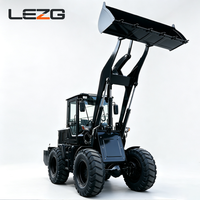 Chargeuse sur pneus hydraulique diesel 4x4 de 1, 3 et 5 tonnes, certifiée EPA, mini-chargeuse frontale, configuration personnalisable, fournie directement par l'usine