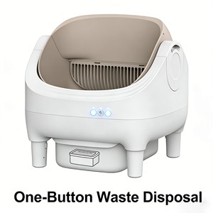 Highly Durable One Key Cleaning Automatic Scooping Multi Safety Sensor Big Capacity APP Control Smart <strong>Cat</strong> <strong>Litter</strong> <strong>Box</strong> - Product Image 3