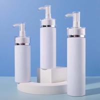 SHUNXU 100/120/150ml Flacon de crème corporelle élégant blanc, emballage cosmétique en plastique, emballage cosmétique de luxe, impression à l'écran