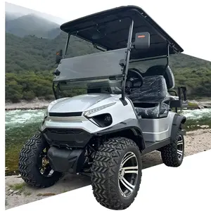 4 Seater 48V 72V Lithium Battery Off Road Street Legal Electric Golf Cart