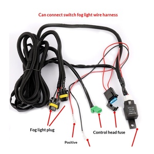 Nuevo Juego de Cables para Faros Antiniebla Kemauto, Arnés de Cableado Modificado con Interruptor FOG010 12V <span class=keywords><strong>H11</strong></span> para Faros Antiniebla Mitsubishi - Product Image 3