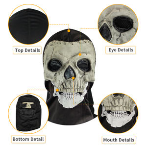 Halloween <span class=keywords><strong>Call</strong></span> <span class=keywords><strong>of</strong></span> <span class=keywords><strong>Duty</strong></span> Fantôme Costume Personnalisable <span class=keywords><strong>Call</strong></span> <span class=keywords><strong>of</strong></span> <span class=keywords><strong>Duty</strong></span> Grand Nez Imprimer Latex Masque Effrayant Démon Fantôme Visage Masque - Product Image 3